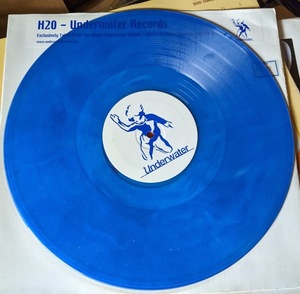 Darren Emerson / H2O / Underwater Records 2002 UK. 片面12インチ　透明ブルー　