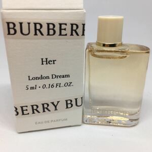 送料無料☆新品 バーバリー ハー ロンドン ドリーム5ml ミニ香水 BURBERRY London Dream オードパルファム 匿名配送