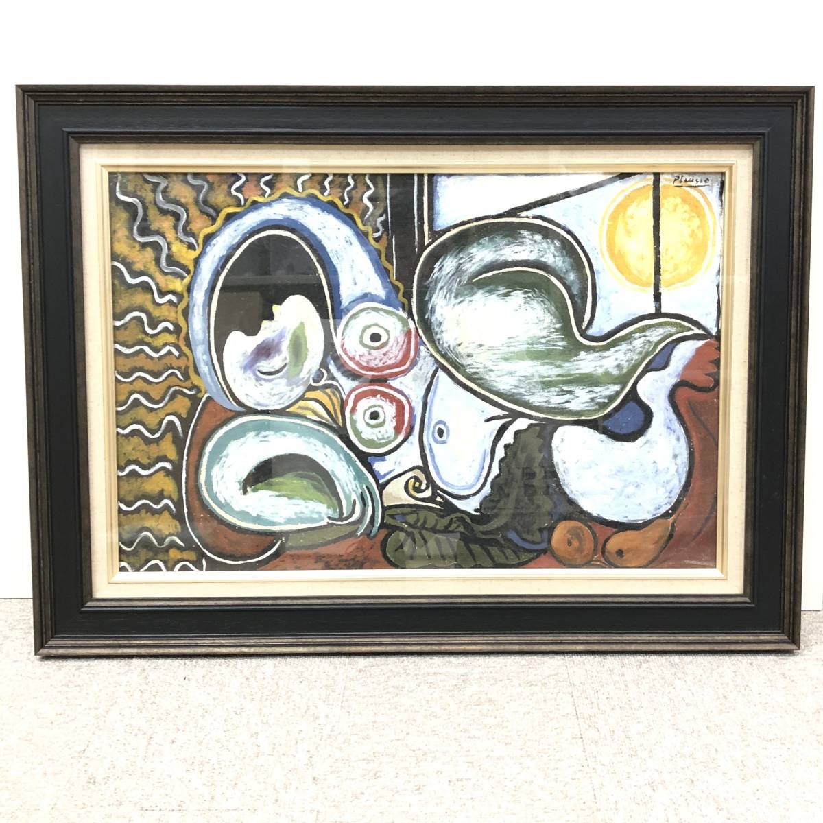 Yahoo!オークション -「picasso?」(絵画) (美術品)の落札相場・落札価格