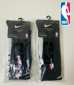 NBANIKE EliteSocks Pro エリート ソックス 2足ブラック ナイキ