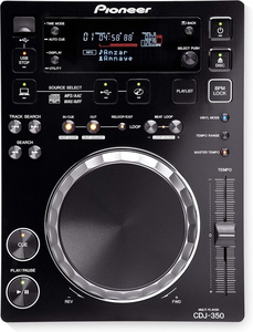 即決新品! Pioneer パイオニア DJ用CDプレーヤー ブラック CDJ-350 / SYJ02