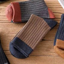 メンズソックス socks-m06-c08 スニーカーソックス　ビジネスソックス　ロングソックス 抗菌　吸汗防臭　綿　高品質_画像8