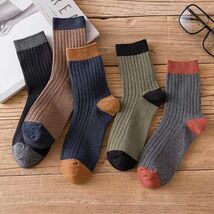 メンズソックス socks-m06-c08 スニーカーソックス　ビジネスソックス　ロングソックス 抗菌　吸汗防臭　綿　高品質_画像2