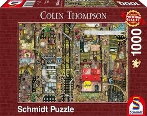 SD 59355 1000ピース ジグソーパズル ドイツ発売 幻想的な街並みプレミアム Colin Thompson Fantastic Cityscape Premium