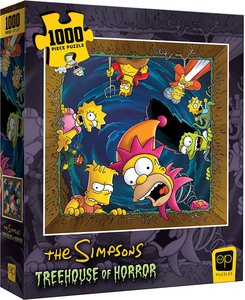 PZ006-697 1000ピース ジグソーパズル 米国輸入 The Simpsons Treehouse of Horror Happy Haunting