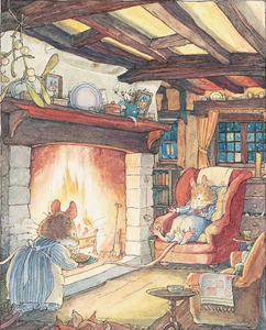 VE 1000-122 900ピース ジグソーパズル BRAMBLY HEDGE SUPPER BY THE FIRESIDE