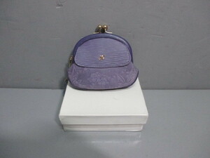  beautiful goods * bulrush . purse * leather purse change purse . purple purple 