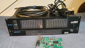MOTU PCIe-424 + HD192 + 24i/o(おまけ)　　　　オーディオインターフェース