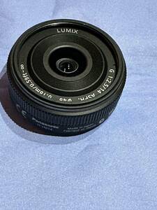 ◇ジャンク【Panasonic パナソニック】LUMIX G 14mm/F2.5 ASPH. H-H014 一眼カメラ用レンズ