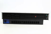 管093019/ソニー/ PS2 本体セット/ SCPH-50000 /ミッドナイトブラック/メモリーカード ＆コントローラー＆AVケーブル/元箱付き/動作確認済_画像6