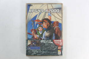 管100215/　Windows/RPGツクール2000/95/98/2000/初回限定版/CD-ROMボイスデータディスク欠品/シュリンク付き/動作未確認/現状渡し