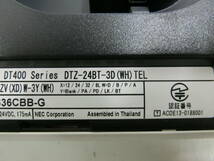 ▲▽NEC ビジネスホン　DTＺ-24BT-3D(WH)TEL 領収書可1△▼_画像3