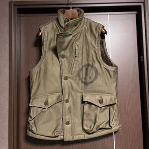 極美品 FREEWHEELERS Winter Aviators Vest U.S.Air Service AEF Veteran サイズ42 ウインターアビエーターズベスト