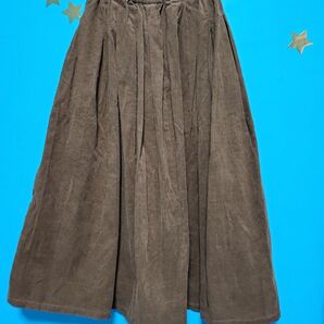 フォークアンドスプーン ユーデュロイロングスカート
