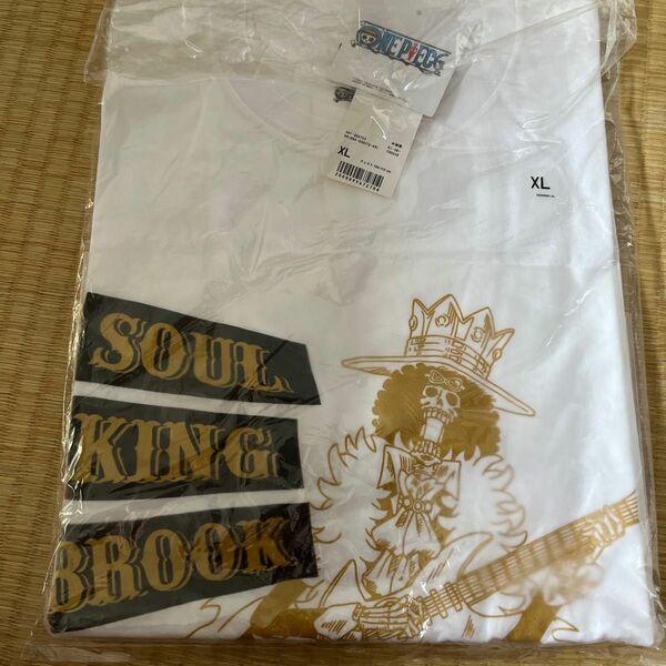 ワンピース、ONEPIECE ユニクロ　BROOK SOUL KING Tシャツ　新品未使用、未開封品