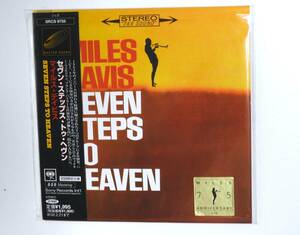 マイルスデイビス　MILES DAVIS /セヴン・ステップス・トゥ・ヘヴン (初回限定・紙ジャケット仕様)　帯付き　新品同様美品CD　 即決価格