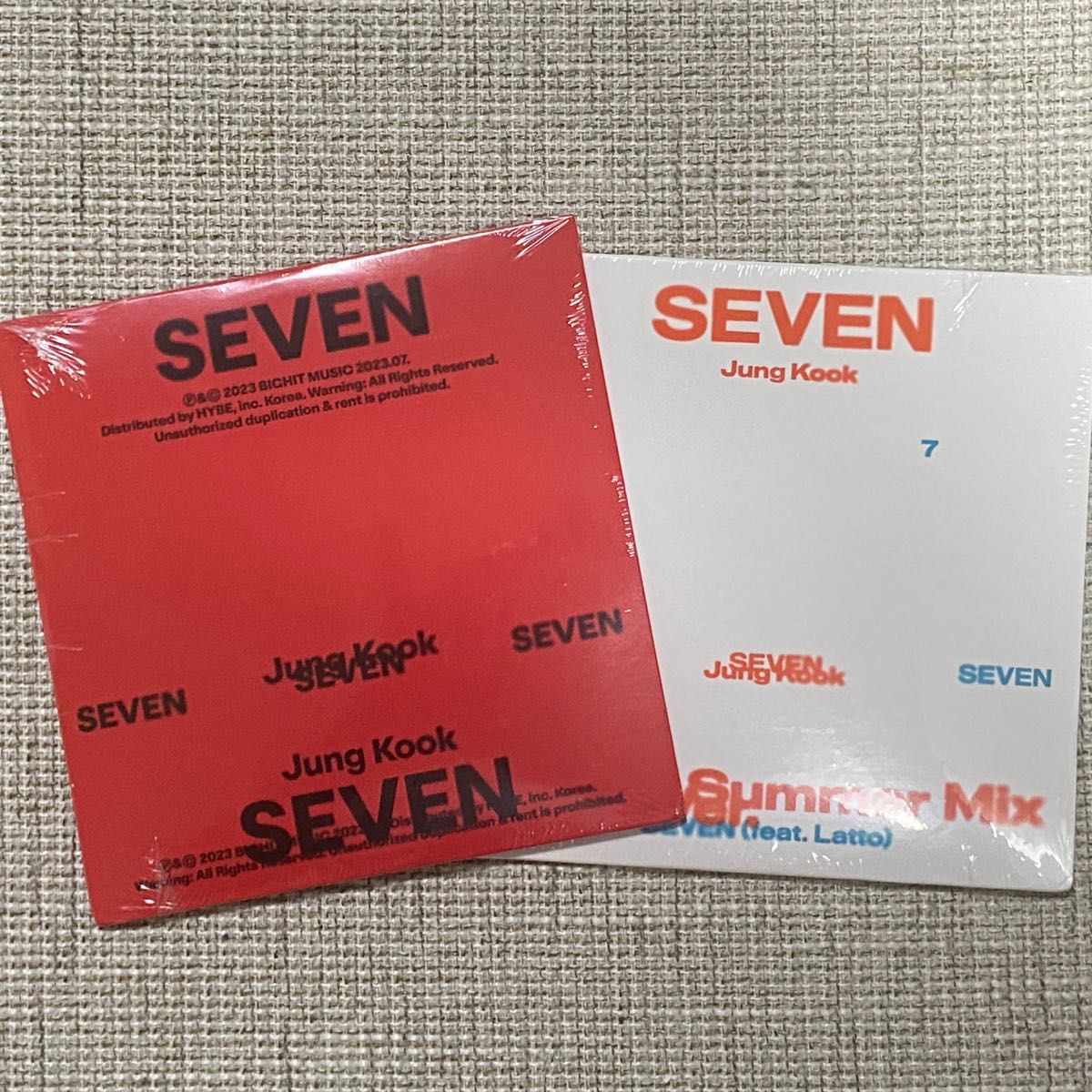 BTS ジョングク CD Seven weekday/weekend｜PayPayフリマ