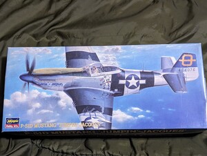 ハセガワ1/72 アメリカ陸軍　戦闘機　P-51D ムスタング　ジャンピングジャック　第3戦闘航空群　第3戦闘飛行隊　