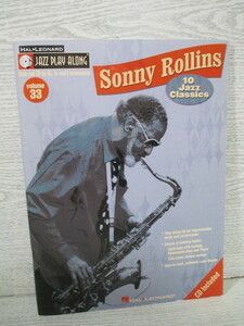 ☆[洋書 ジャズ・マイナスワン CD付] ソニー・ロリンズ Sonny Rollins (Jazz Play-Along)