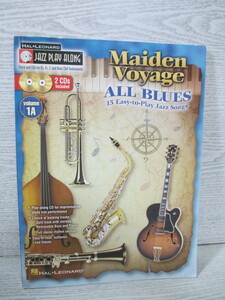 ☆[洋書 ジャズ・マイナスワン 2枚CD付] 処女航海 Maiden Voyage/All Blues (Jazz Play-Along)