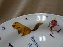 【リチャードジノリ　ピノキオ　お皿　2枚】食器　陶器製　中皿　かわいい　レトロ【C11-1④】20231012_画像8