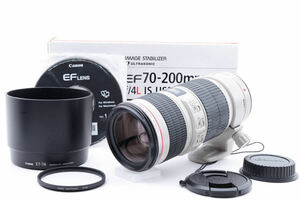 Canon キャノン EF 70-200mm F4 L IS USM 【元箱付き】 【現状品】 #872