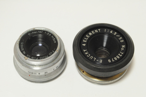  discount ... lens 2 pcs set E-Rectar 5cm / E-LUCKY 50mm