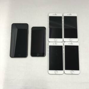 【ジャンク6台セット】iPhoneXSMAX/iPhone8/iPhone7（4台）A2102/A1906/A1779　64GB/64GB/32GB