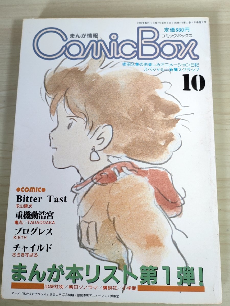 こみっくぼっくす/Comic Box 1983.4 鳥山明/大友克洋/高橋留美子/宮崎