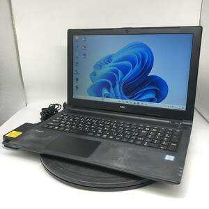 【コスパ良品】NEC VersaPro PC-VJ23TFB7S31U CPU Core i5-6200U RAM8GB SSD256GB カメラ DVD Windows11 Office付 中古 PC ノートパソコン