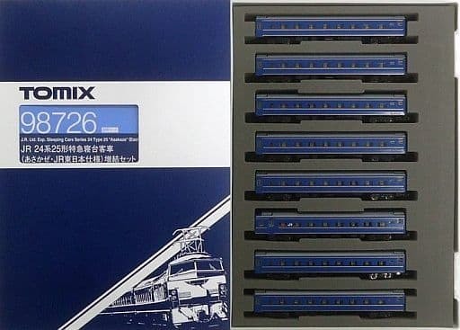 新品未使用98726TOMIX 24系25形あさかぜJR東日本仕様 増結8両