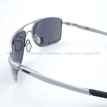 【新品・送料無料】 オークリー OAKLEY サングラス メタルフレーム GAUGE8 Mサイズ BLACK IRIDIUM OO4124-0757 メンズ レディース_画像5