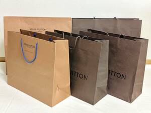 ルイ・ヴィトン（LOUIS VUITTON）紙袋 ショ袋 ショッパー /大小5枚セット