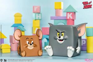 [ 4 угол Tom & треугольник Jerry ] Tom . Jerry TOM AND JERRY action фигурка henteko стиль мыло Studio включая доставку стандартный товар 