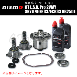 NISMO GT L.S.D. Pro 2WAY スカイライン ER33/ECR33 RB25DE -96/1、A/T車、ビスカス無車 38420-RSS20-D5 ニスモ LSD SKYLINE