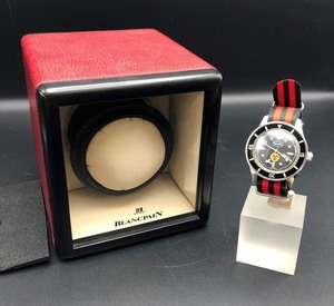 時計(サ80)『WH-9130(RC-707)』★BLANCPAIN(ブランパン)★フィフティファゾムス OH済 ワインディングマシーン付属★稼働品★