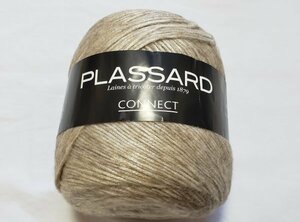 毛糸560　Plassard プラッサーCONNECT・コネクト　＃03　900ｇ　大巻　未使用