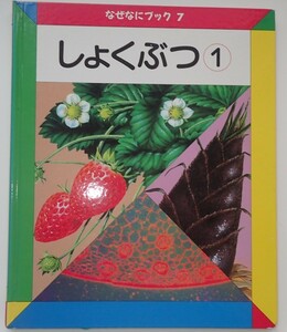 1円から売り切りスタート・・なぜなにブック７ しょくぶつ① リード図書出版 学習 読み聞かせ 子供 20231013 kmgitke 202 sm 1012