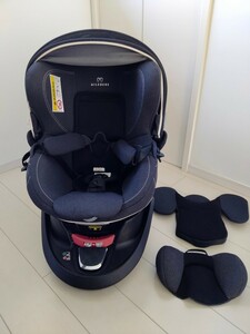 チャイルドシート AILEBEBE エールベベ クルット 4s プレミアム ナチュラルブラック AB865 新生児 赤ちゃん ベビー用品 美品 baby シート