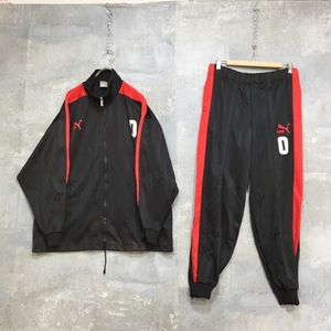 ◆お洒落な逸品◆PUMA/プーマ ジャージ 上下 セットアップ ブラック メンズ XO A9 ｃ4206