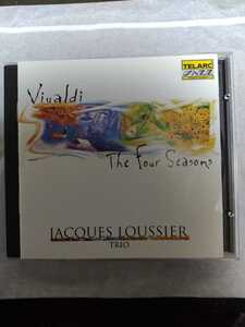 CD]JACQUES LOUSSIER TRIO ジャック・ルーシェ 四季/viualdi four seasons ヴィヴァルディ CD-83417 TELARC テラーク/高音質/ピアノトリオ