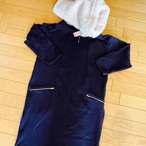 しまむら MUMU ワンピース スヌード セット