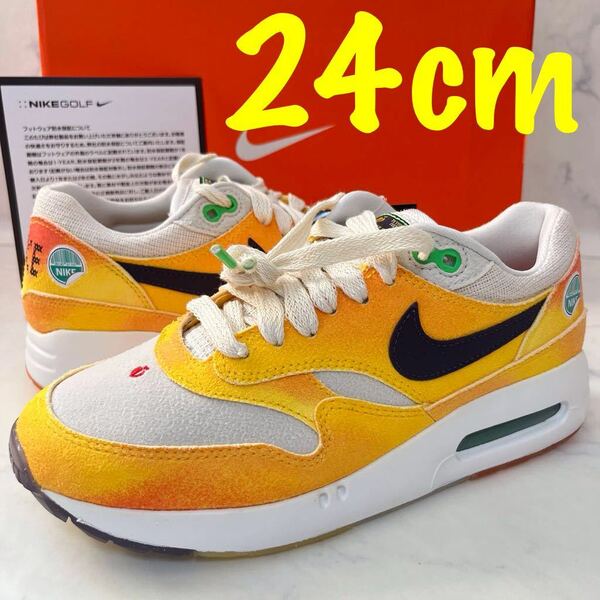 ★送料無料★【新品】24cm Nike Air Max 1 '86 Golf Always Freshナイキ エアマックス1 '86 ゴルフシューズ オールウェイズ フレッシュ