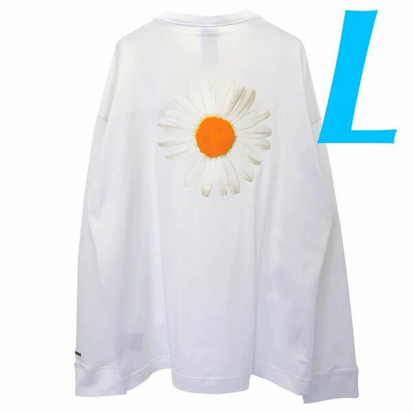 ★送料無料★【新品】L PEACEMINUSONE PMO x NIKE LS Tee White ピースマイナスワン ピーエムオー x ナイキ LS Tシャツ ホワイト ロンT 白