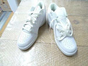 展示品 NIKE（ナイキ） AIR STEPBACK （エア ステップバック）7.5 25.5cm 654476 101 白 ホワイト 25.5cm 管理mq