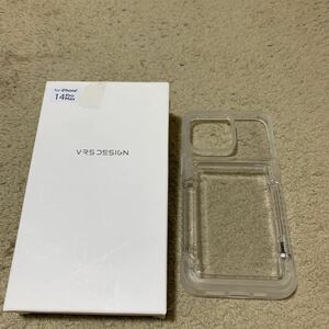 510t2717☆ 【VRS】iPhone 14 Pro Max 対応 ケース カバー クリア 耐衝撃 スタンド/カード 収納