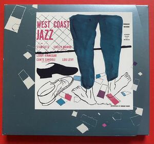 【CD】STAN GETZ「WEST COAST JAZZ +7」スタン・ゲッツ 輸入盤 ボーナストラックあり 盤面良好 [09030256]