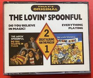 【2in1CD】LOVIN' SPOONFUL「Do You Believe In Magic? / Everything Playing」ラヴィン・スプーンフル 輸入盤 盤面良好 [09030132]