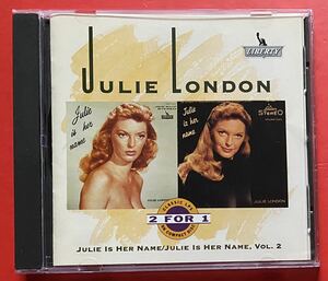【2in1CD】JULIE LONDON「彼女の名はジュリー JULIE IS HER NAME / JULIE IS HER NAME, VOL.2」ジュリー・ロンドン 輸入盤 [07300385]