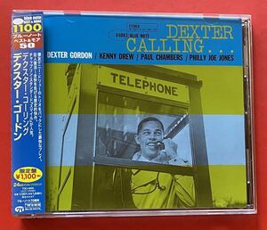 【美品CD】デクスター・ゴードン「Dexter Calling... 」DEXTER GORDON 国内盤 [11190375]